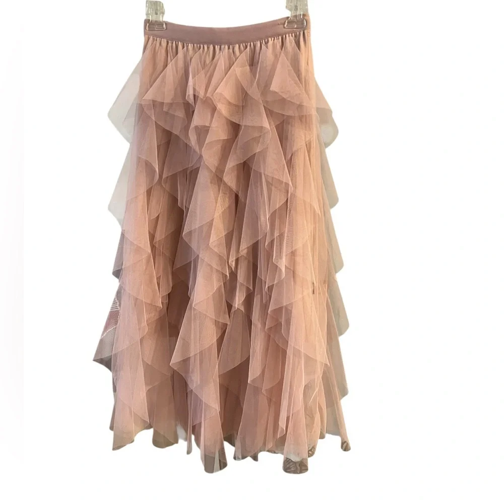 Unbranded • Mauve Tulle Skirt - Picture 2 of 4